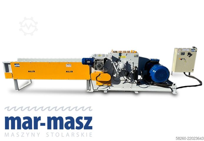 Mesin penghancur kayu penghancur kayu MILLER typ CI 650 – 75kW 