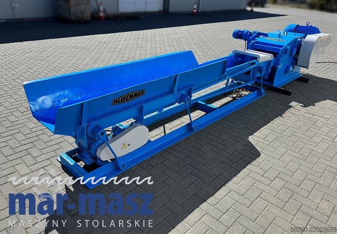 Medienos smulkintuvas Smulkintuvas Klöckner 120x400