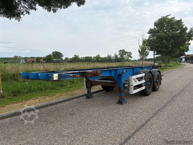 Container transport Renders ROC 12.18 C20 20 FT Chassis / BPW Axles / Discb...