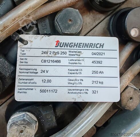 Палетни слагачи Jungheinrich ERD 120 1.6m/ 2021y/ 1874mh