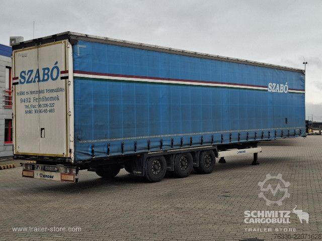مقطورة نصفية مفتوحة مع قماش مشمع Krone Curtainsider Mega