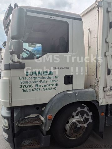 Lori pengangkut ternakan MAN TGM 15.290 / Menke / load 7750kg / E5