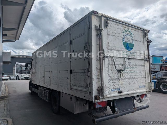 Lori pengangkut ternakan MAN TGM 15.290 / Menke / load 7750kg / E5