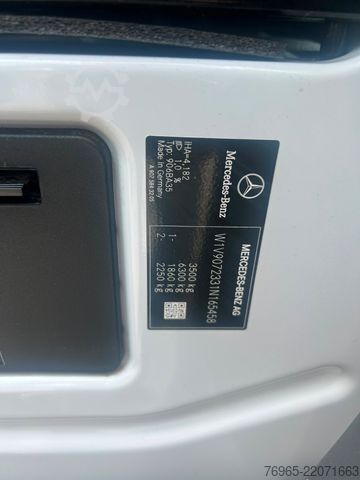 カーテンサイダーバン MERCEDES-BENZ Sprinter 316 DOKA LANG PRITSCHE PLANE 6-SITZ AHK