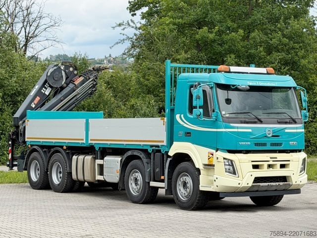 Macara montată pe camion VOLVO FMX 410 *HIAB 322 EP-5 HIPRO/FUNK *8x4