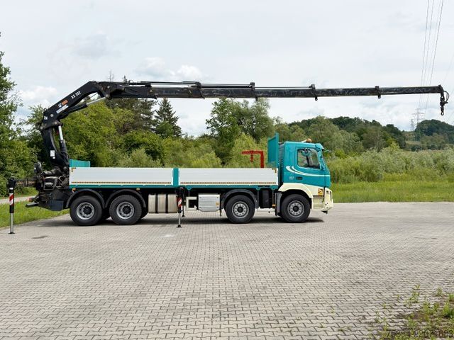 Macara montată pe camion VOLVO FMX 410 *HIAB 322 EP-5 HIPRO/FUNK *8x4