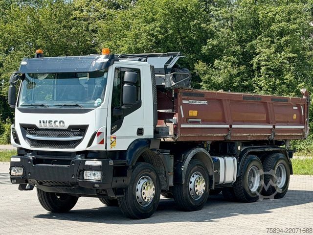 Самосвален камион IVECO STRALIS X WAY 480* KIPPER * 8x4 * TOPZUSTAND