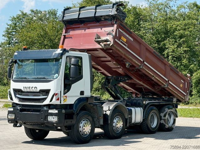Самосвален камион IVECO STRALIS X WAY 480* KIPPER * 8x4 * TOPZUSTAND