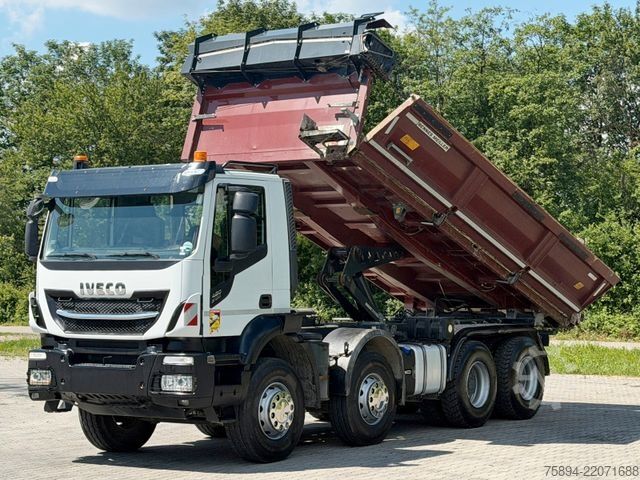 Самосвален камион IVECO STRALIS X WAY 480* KIPPER * 8x4 * TOPZUSTAND