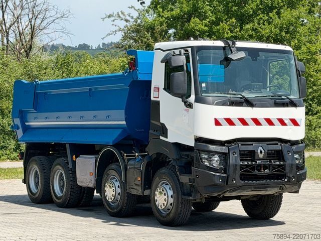 شاحنة قلابة RENAULT K 430 DTI 11 *KIPPER * 8x4 * TOPZUSTAND