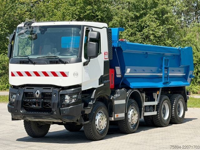 شاحنة قلابة RENAULT K 430 DTI 11 *KIPPER * 8x4 * TOPZUSTAND