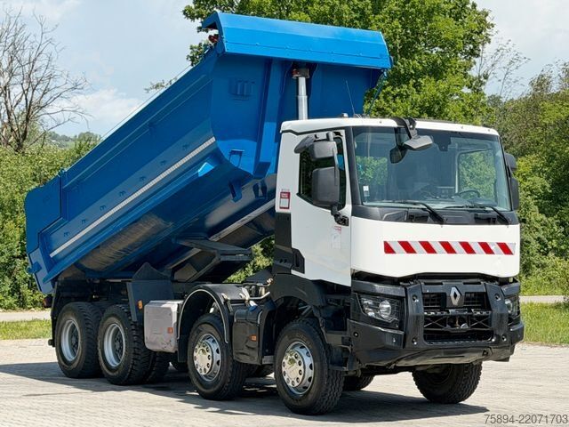 شاحنة قلابة RENAULT K 430 DTI 11 *KIPPER * 8x4 * TOPZUSTAND