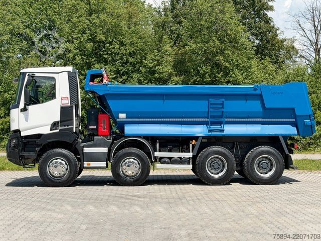 شاحنة قلابة RENAULT K 430 DTI 11 *KIPPER * 8x4 * TOPZUSTAND
