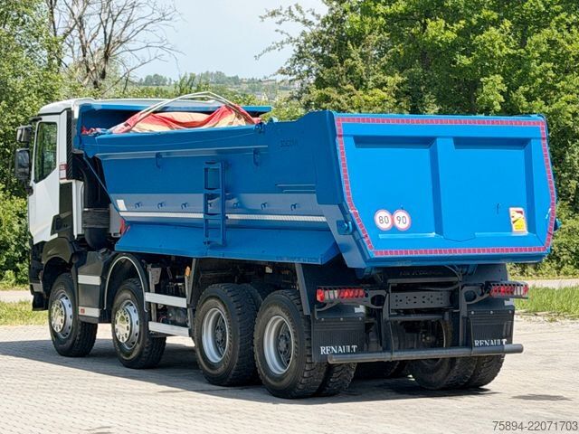 شاحنة قلابة RENAULT K 430 DTI 11 *KIPPER * 8x4 * TOPZUSTAND