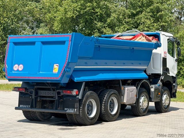 شاحنة قلابة RENAULT K 430 DTI 11 *KIPPER * 8x4 * TOPZUSTAND