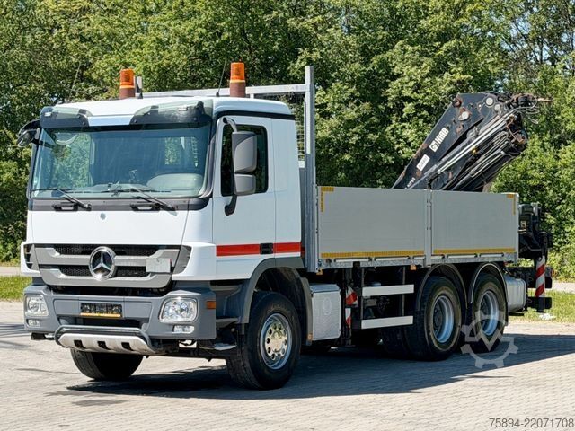 Macara montată pe camion MERCEDES-BENZ ACTROS 2641 * HIAB 322 EP-3 HIPRO+FUNK / 6x4