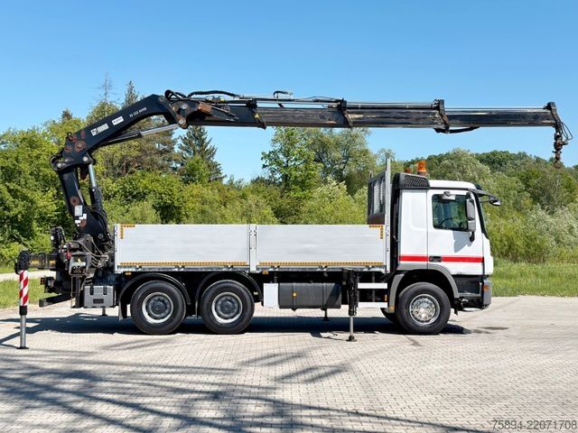 Macara montată pe camion MERCEDES-BENZ ACTROS 2641 * HIAB 322 EP-3 HIPRO+FUNK / 6x4