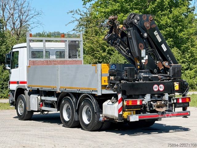Macara montată pe camion MERCEDES-BENZ ACTROS 2641 * HIAB 322 EP-3 HIPRO+FUNK / 6x4