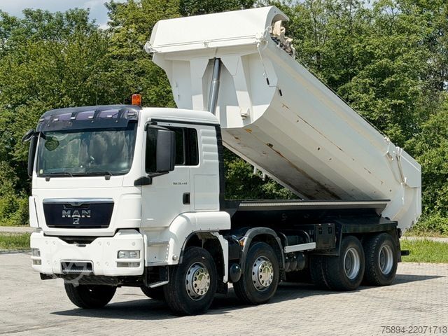 شاحنة قلابة MAN TGS 35.440 KIPPER * 8x4 * TOPZUSTAND