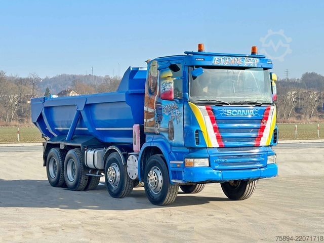 شاحنة قلابة SCANIA R 420 * Kipper * TOPZUSTAND / 8x4
