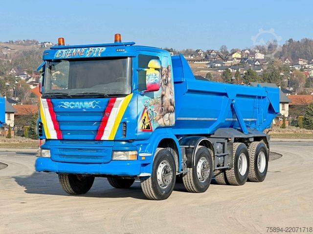 شاحنة قلابة SCANIA R 420 * Kipper * TOPZUSTAND / 8x4