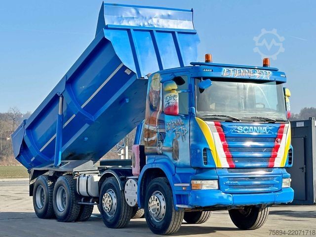 شاحنة قلابة SCANIA R 420 * Kipper * TOPZUSTAND / 8x4