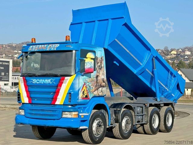 شاحنة قلابة SCANIA R 420 * Kipper * TOPZUSTAND / 8x4