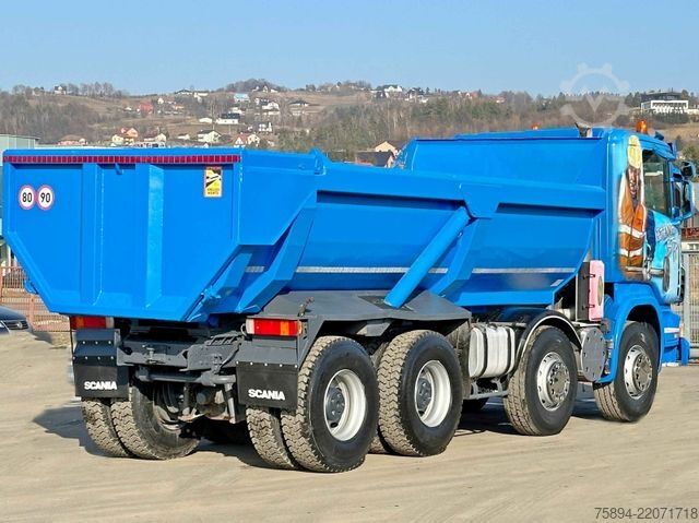شاحنة قلابة SCANIA R 420 * Kipper * TOPZUSTAND / 8x4