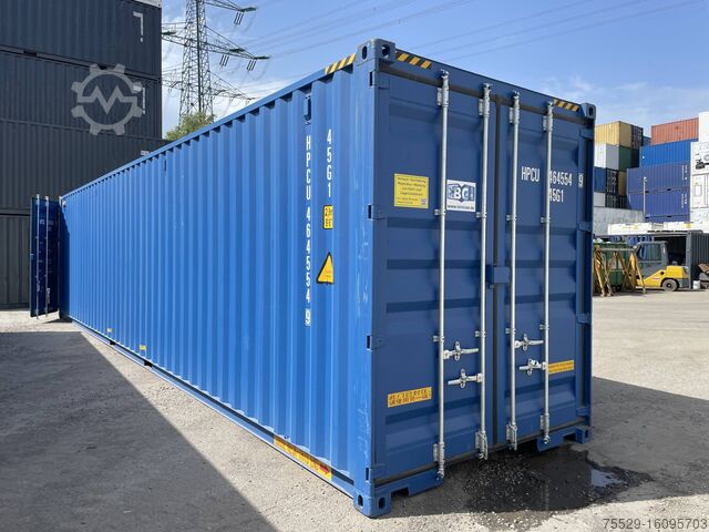 Container de depozitare 40‘ HC Double Door mit Reifenregalsystem