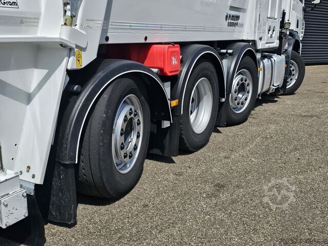 Refuse collection vehicle DAF CF 410 8X2/6 FAUN / BEKKER LAGRAM 16m3 / WAS IN...