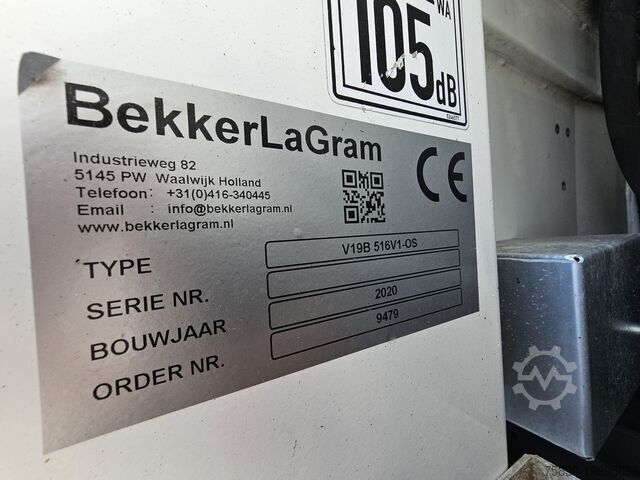 Refuse collection vehicle DAF CF 410 8X2/6 FAUN / BEKKER LAGRAM 16m3 / WAS IN...