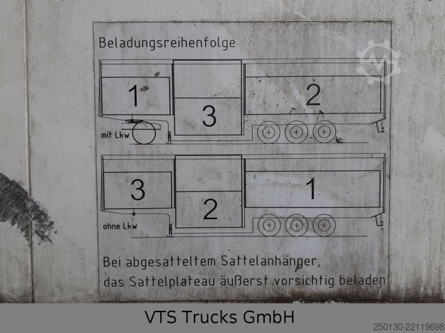 Prikolica za pića SCHMITZ CARGOBULL ST11 Mega Getränke Auflieger Tiefbett