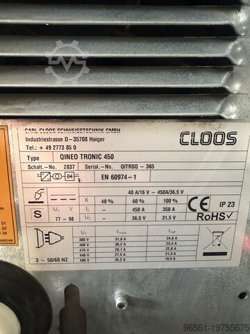 Schweißgerät Cloos Qineo Tronic 450