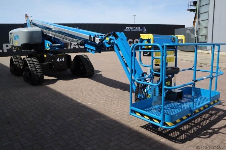 Telescopic boom lift Genie S65XC Trax Valid inspection, *Guarantee! Diesel, 4