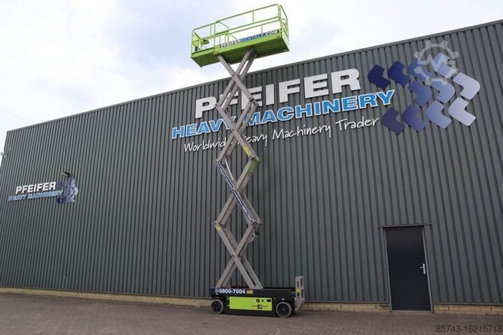 Ножичен асансьор Zoomlion ZS0808DC Valid Iinspection, *Guarantee! 10m Workin