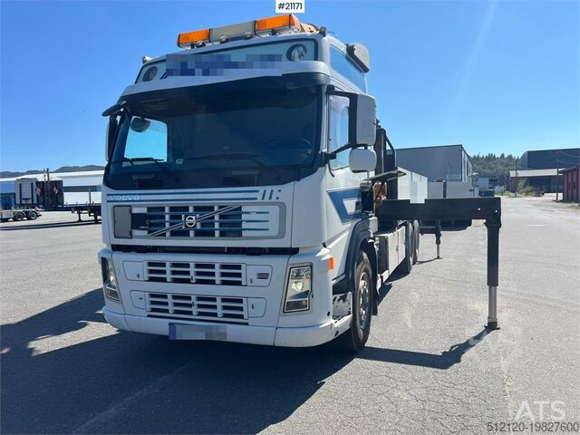 รถเครน Volvo FM480 crane truck w/37 t/m Effer crane