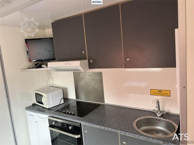 Scanvogn asuntoparakki, jossa 2 makuuhuonetta, suihku, wc Scanvogn Residential Barracks w/ 2 bedrooms, shower, toilet