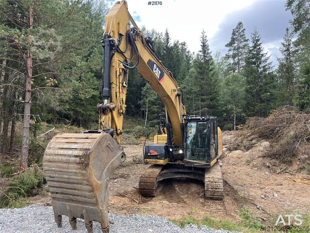 Kāpurķēžu ekskavators CAT 320EL-RR