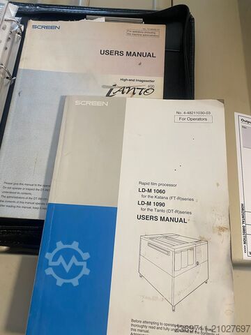 Pembuat gambar SCREEN TANTO DT-R 6120