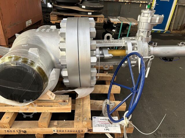 Nenaudotas sklendė, su galais suvirinimui iš galo (butt-weld) Neway 16" CL1500 SCH 80