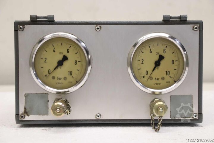 Dobbelt trykprøver Hydrotechnik 0 bis 10 bar