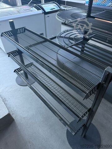 Hyllor för kampanjförsäljning i butiker wanzl wire promo shelf