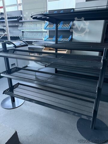 Echipament de expunere covoare carpete FABRICA DE RAFTURI ECO RAIL SYSTEM DOUBLE FOR CARPET