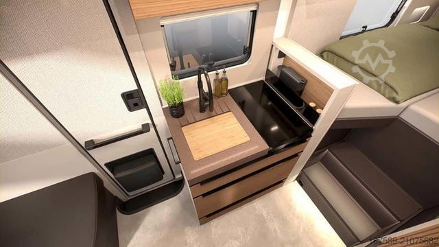 Halvintegrerad husbil BÜRSTNER Signature SFT 7.0, 90l,Smart TV,6E,LSitz,AKTION