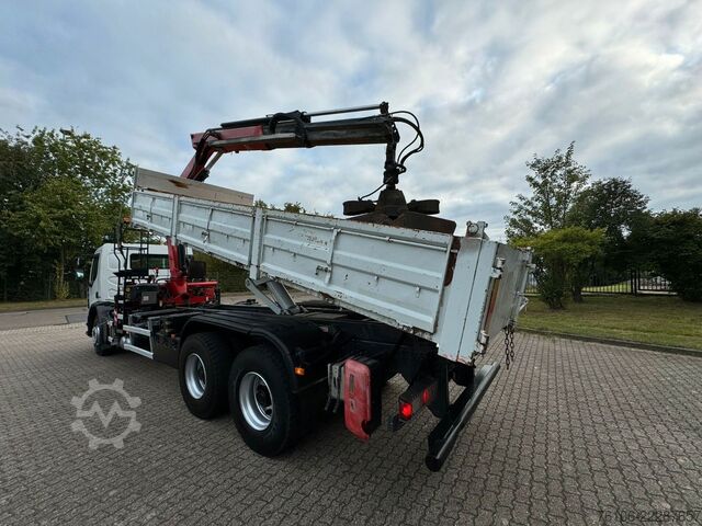 Kran fest á bíl RENAULT Premium Lander 310.26 6x4 Kipper /Kran