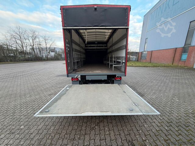 Samochód dostawczy z plandeką IVECO Daily 72C18 Hi-Matic Pritsche Plane+LBW*2 stück