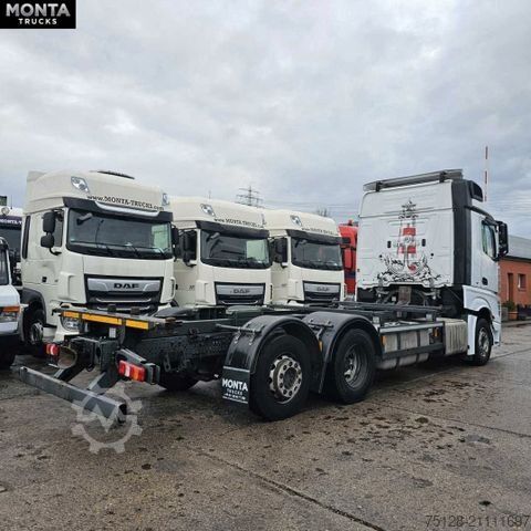 交換ボディトラック MERCEDES-BENZ Actros 2543, Retarder, Liftachse, AHK