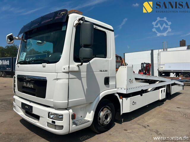 Kombinirano vozilo za prijevoz automobila MAN TGL 8.180/Doppeldecker/Seilwinde/Blyss DS12