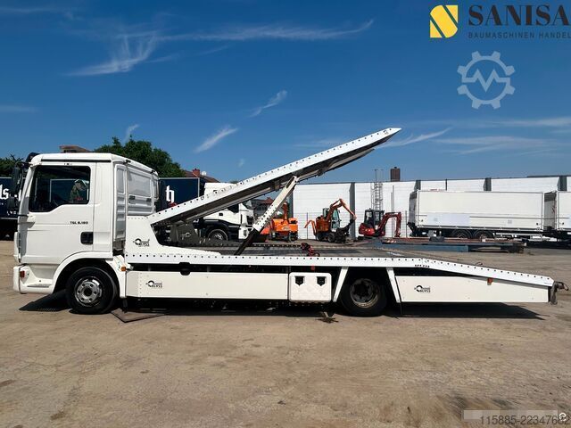 Kombinirano vozilo za prijevoz automobila MAN TGL 8.180/Doppeldecker/Seilwinde/Blyss DS12
