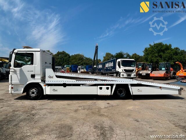 Kombinirano vozilo za prijevoz automobila MAN TGL 8.180/Doppeldecker/Seilwinde/Blyss DS12